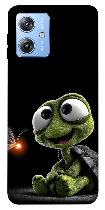 Чохол на Motorola Moto G84 Funny turtle фото 1 з 1