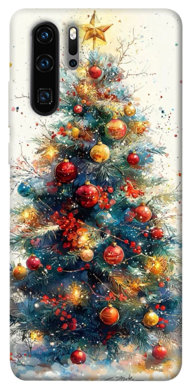 Чехол на Huawei P30 Pro Новогодний v36 фото 1 из 1