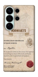 Чохол на Samsung Galaxy S26 Ultra The Hogwarts acceptance letter фото 1 з 1