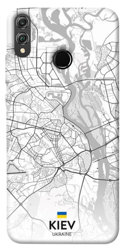 Чехол на Huawei Honor 8X Kiev white map фото 1 из 1