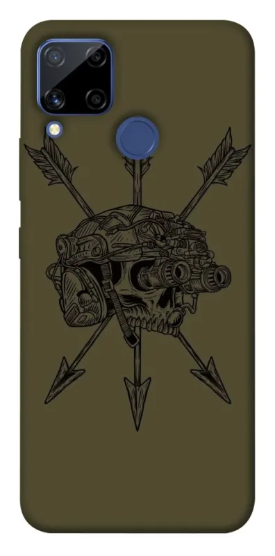 Чохол на Realme C15 Mil skull фото 1 з 1