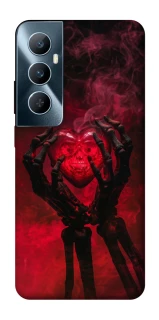 Чехол на Realme C65 4G Heart in the hands of a skeleton фото 1 из 1