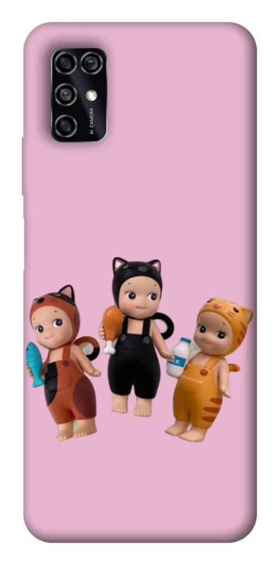 Чехол на ZTE Blade V2020 Smart Cat Cafe Trio фото 1 из 1