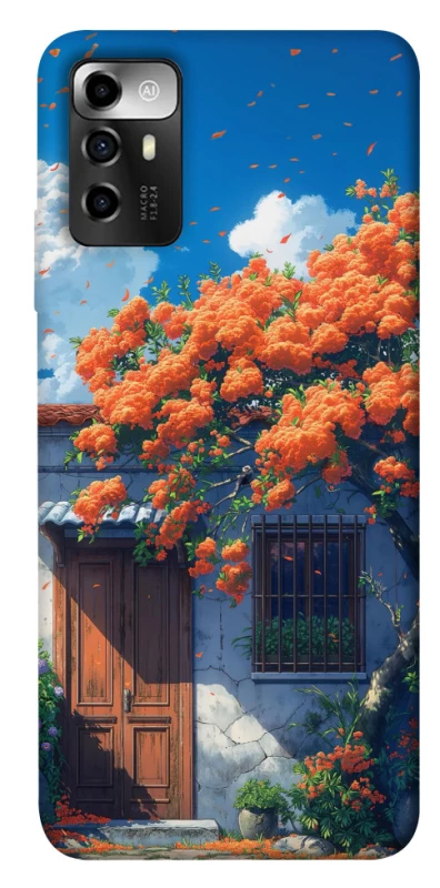Чехол на ZTE Blade V40 Vita Flowering фото 1 из 1