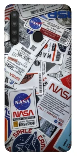 Чехол на Samsung Galaxy A21 NASA ver.4 фото 1 из 1