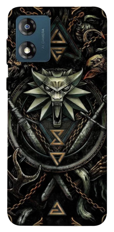 Чехол на Motorola Moto E13 Ведьмак фото 1 из 1