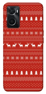 Чехол на Oppo A76 4G Новогодний v12 фото 1 из 1