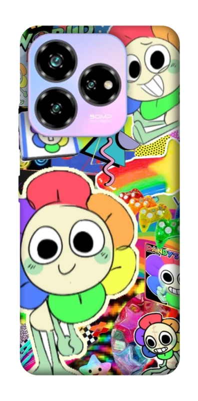 Чохол на ZTE Nubia V60 Desing Dandy world collage фото 1 з 1