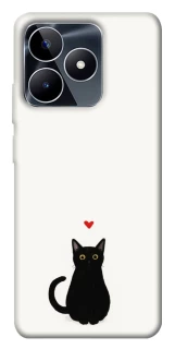 Чехол на Realme C53 cat in love фото 1 из 1