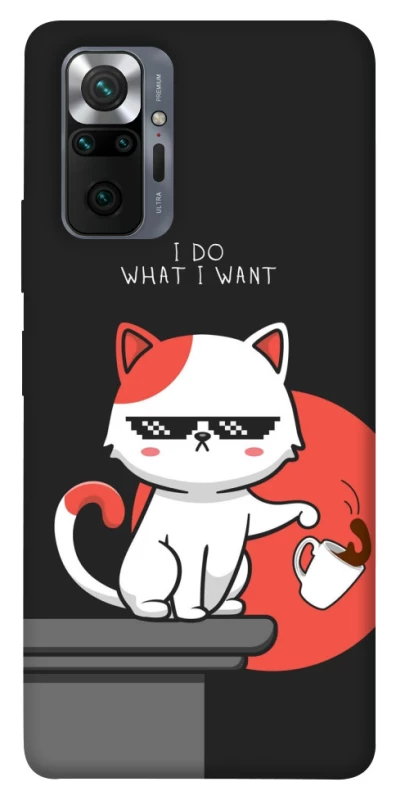 Чохол на Xiaomi Redmi Note 10 Pro I do what i wont фото 1 з 1