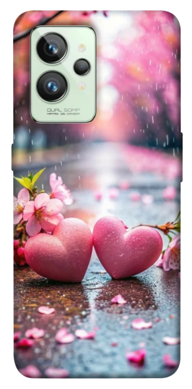 Чохол на Realme GT2 Pink heart фото 1 з 1