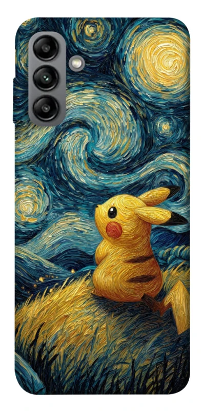 Чохол на Samsung Galaxy A04s Pikachu and Van Gogh фото 1 з 1