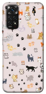 Чохол на Xiaomi Redmi Note 11 (Global) / Note 11S Cat style ver.1 фото 1 з 1