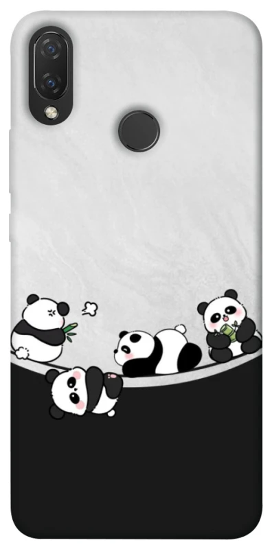 Чехол на Huawei P Smart+ (nova 3i) Four pandas фото 1 из 1