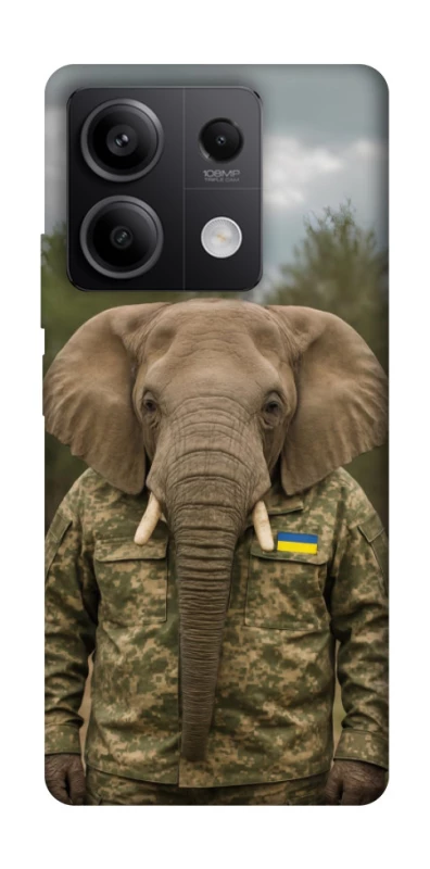 Чохол на Xiaomi Redmi Note 13 5G Слон захисник фото 1 з 1