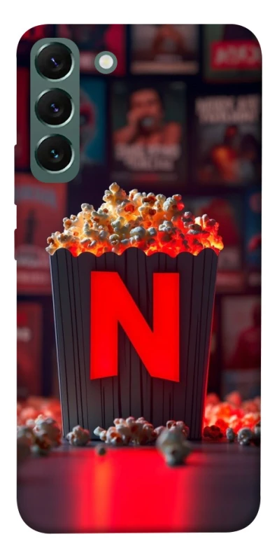 Чохол на Samsung Galaxy S22+ Netflix and popcorn фото 1 з 1