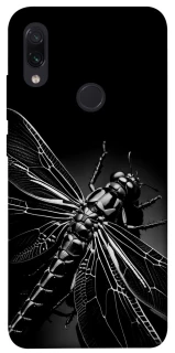 Чехол на Xiaomi Redmi Note 7 / Note 7 Pro / Note 7s Black dragonfly фото 1 из 1