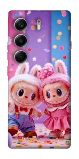 Чехол на Tecno Camon 40 Labubu twins ver.3 фото 1 из 1