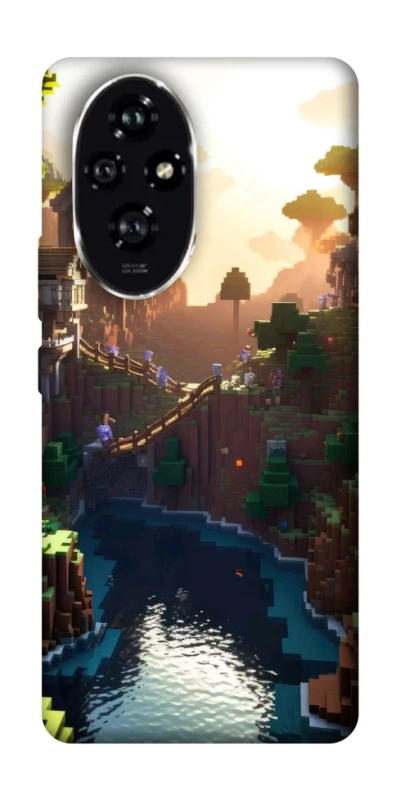 Чехол на Honor 200 Minecraft sunset фото 1 из 1
