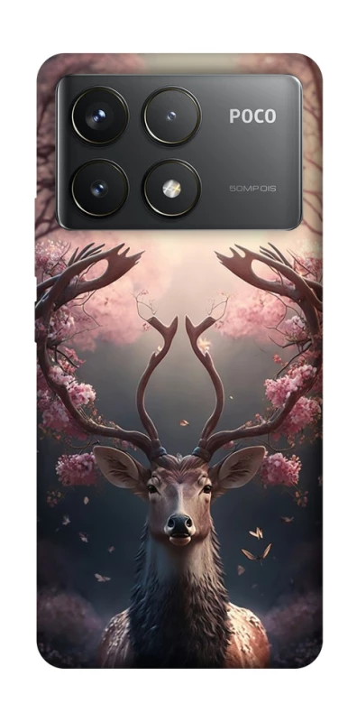 Чохол на Xiaomi Poco F6 Pro Скандинавський олень v3 фото 1 з 1