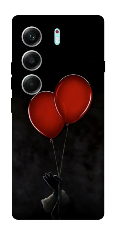 Чехол на Tecno Camon 40 Pro 5G Reds Balloons фото 1 из 1