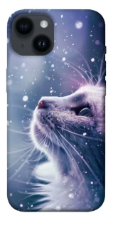Чехол на Apple iPhone 14 (6.1") Snow cat фото 1 из 1