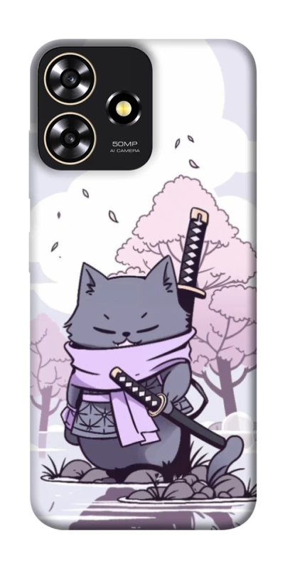 Чохол на ZTE Blade A73 4G Samurai cat фото 1 з 1