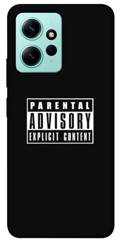 Чохол на Xiaomi Redmi Note 12 4G Parental Advisory Label фото 1 з 1