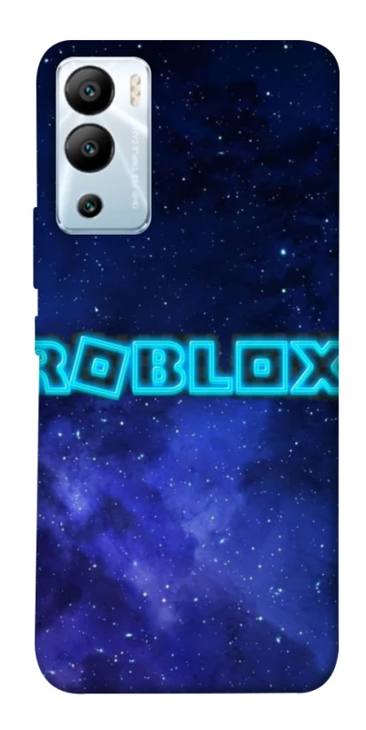 Чохол на Infinix Hot 12i Roblox Space Logo Blue фото 1 з 1