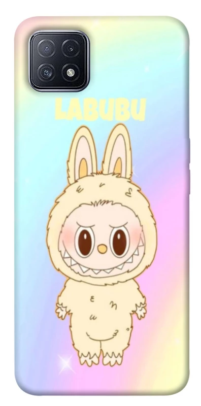 Чехол на Oppo A73 Fluffy Rainbow Labubu фото 1 из 1