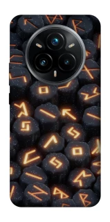 Чехол на Realme 14 Pro+ Огненые руны фото 1 из 1