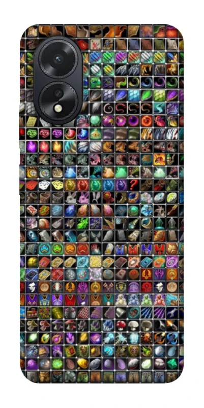 Чехол на Oppo A18 Inventory menu ver.1 фото 1 из 1