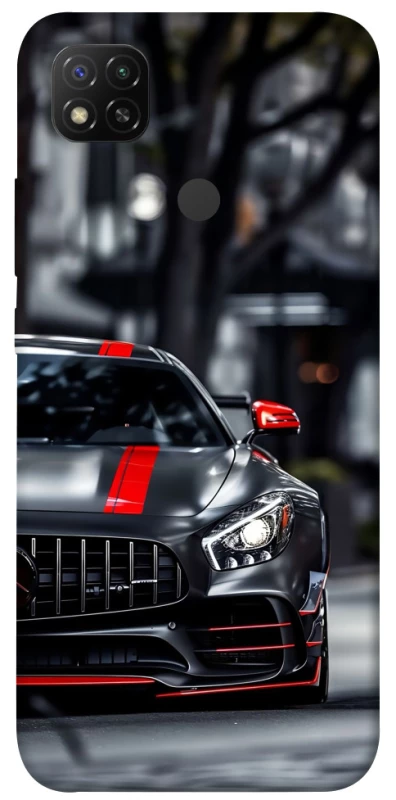 Чохол на Xiaomi Redmi 9C Black Mercedes фото 1 з 1