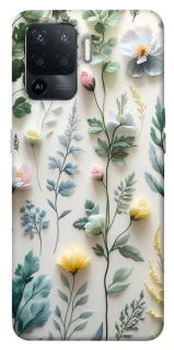 Чехол на Oppo Reno 5 Lite Floral design ver.4 фото 1 из 1