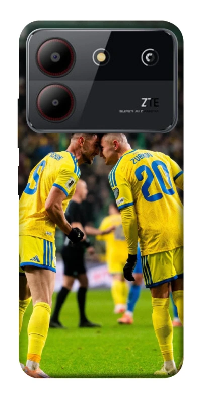 Чехол на ZTE Blade A54 4G UA-Football ver.2 фото 1 из 1