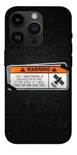 Чохол на Apple iPhone 14 Pro (6.1") Warning фото 1 з 1