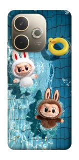 Чохол на Oppo A5 Pro 4G Labubu in the pool фото 1 з 1