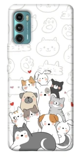Чохол на Motorola Moto G60 Funny Pets фото 1 з 1