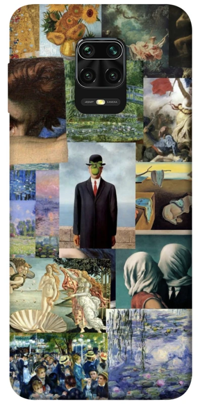Чехол на Xiaomi Redmi Note 9s / Note 9 Pro / Note 9 Pro Max Art collage ver.4 фото 1 из 1