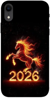 Чехол на Apple iPhone XR (6.1") Red Fire Horse ver.1 фото 1 из 1