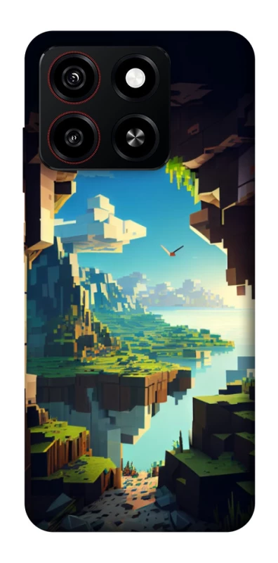 Чохол на ZTE Blade A35 4G Minecraft sunrise фото 1 з 1