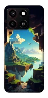 Чехол на ZTE Blade A35 4G Minecraft sunrise фото 1 из 1