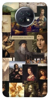 Чехол на Xiaomi Redmi Note 9 5G / Note 9T Leonardo da Vinci фото 1 из 1