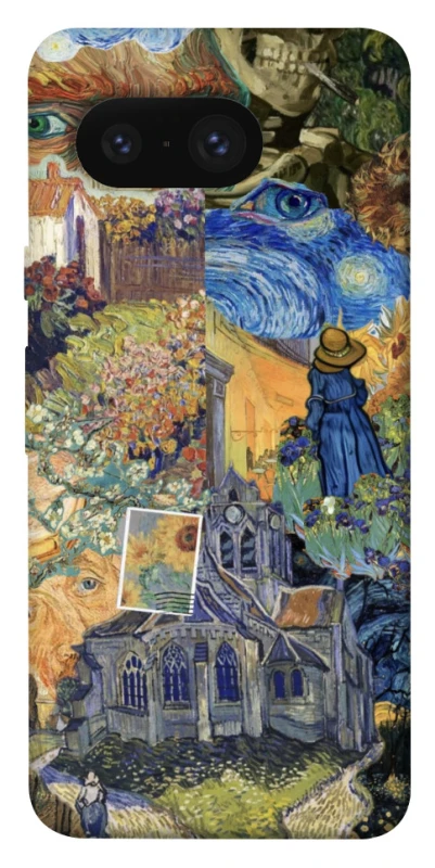Чехол на Google Pixel 8 Van Gogh collage фото 1 из 1