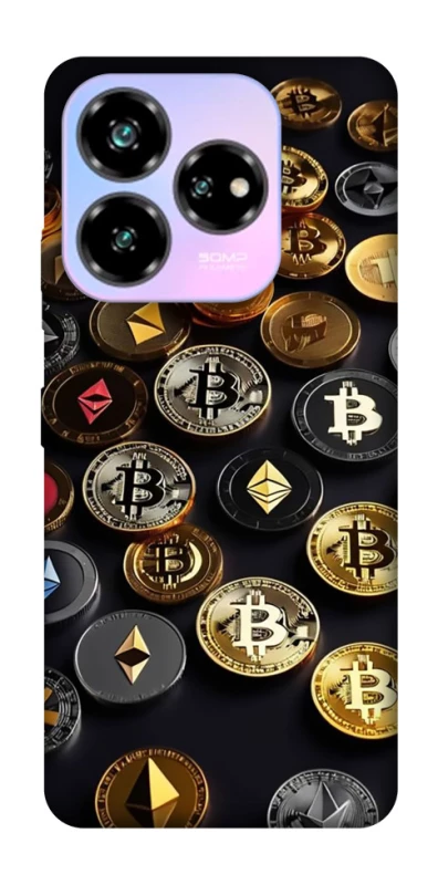 Чехол на ZTE Nubia V60 Desing Many coins фото 1 из 1