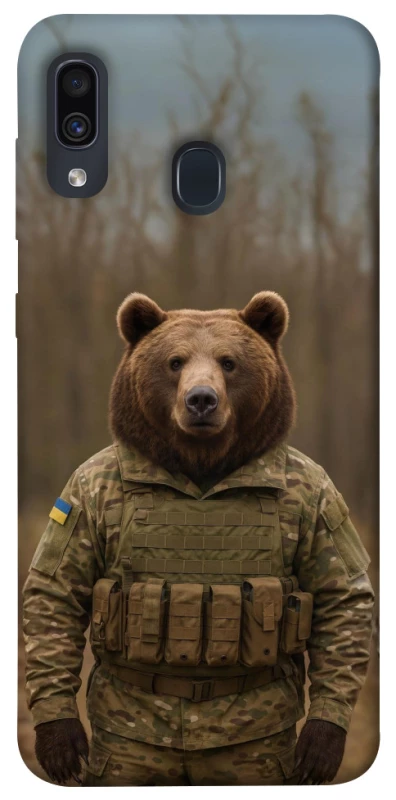 Чохол на Samsung Galaxy A20 / A30 Ведмідь захисник фото 1 з 1