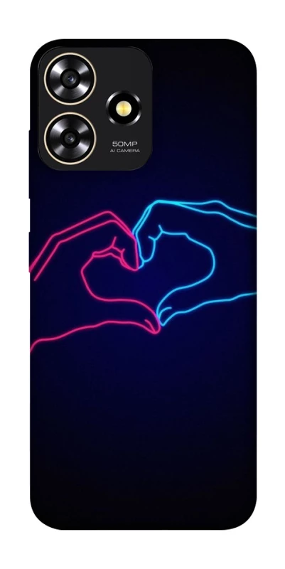 Чохол на ZTE Blade A73 4G Neon love фото 1 з 1