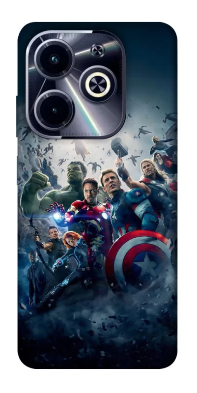 Чохол на Infinix Hot 40i Marvel heroes фото 1 з 1
