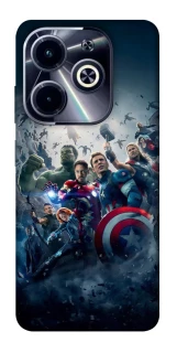 Чохол на Infinix Hot 40i Marvel heroes фото 1 з 1