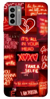 Чохол на Nokia G22 Love collage ver.7 фото 1 з 1